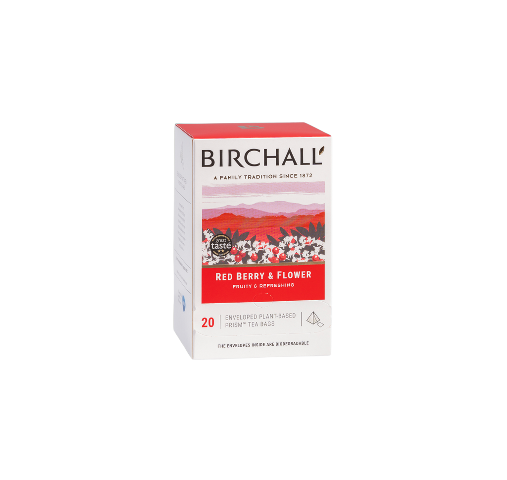 Birchall Red Berry and Flower